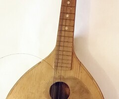 Felújításra szoruló, hiányos mandolin, hangszerkészítőknek, műkedvelőknek