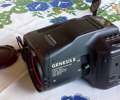 Chinon Genesis II GS-8. Retró multifunkciós analóg fényképezőgép